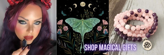 Unique Holiday Gifts for Your Witchy Friends - Mystical Rose Gems
