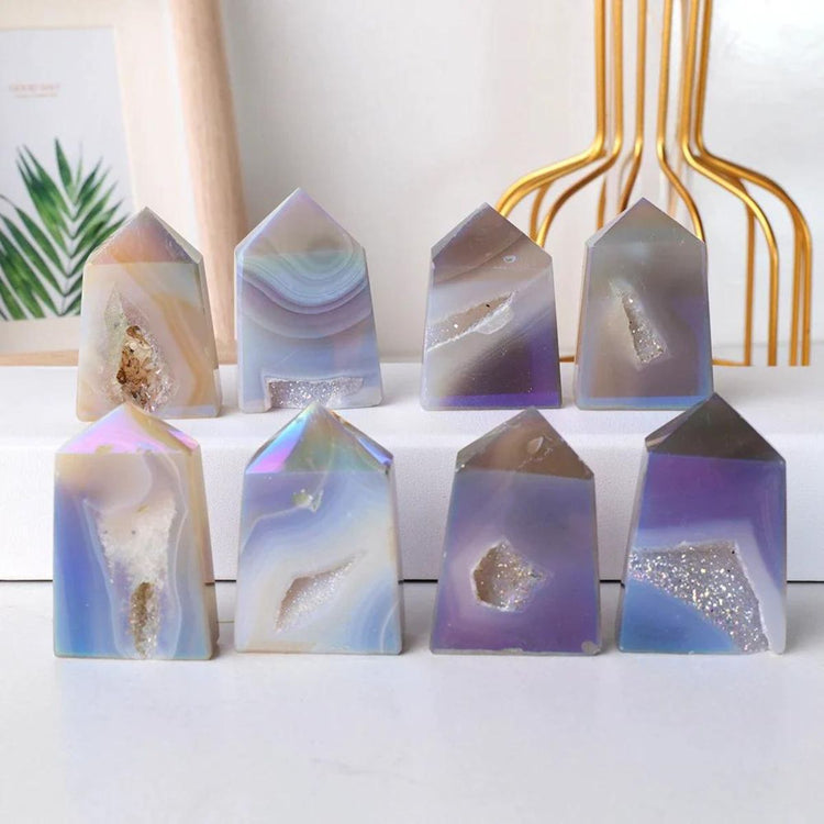 Rainbow Agate and other healing crystals