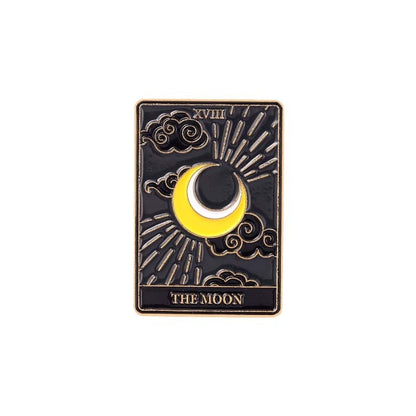 Tarot and Snake Enamel Pins