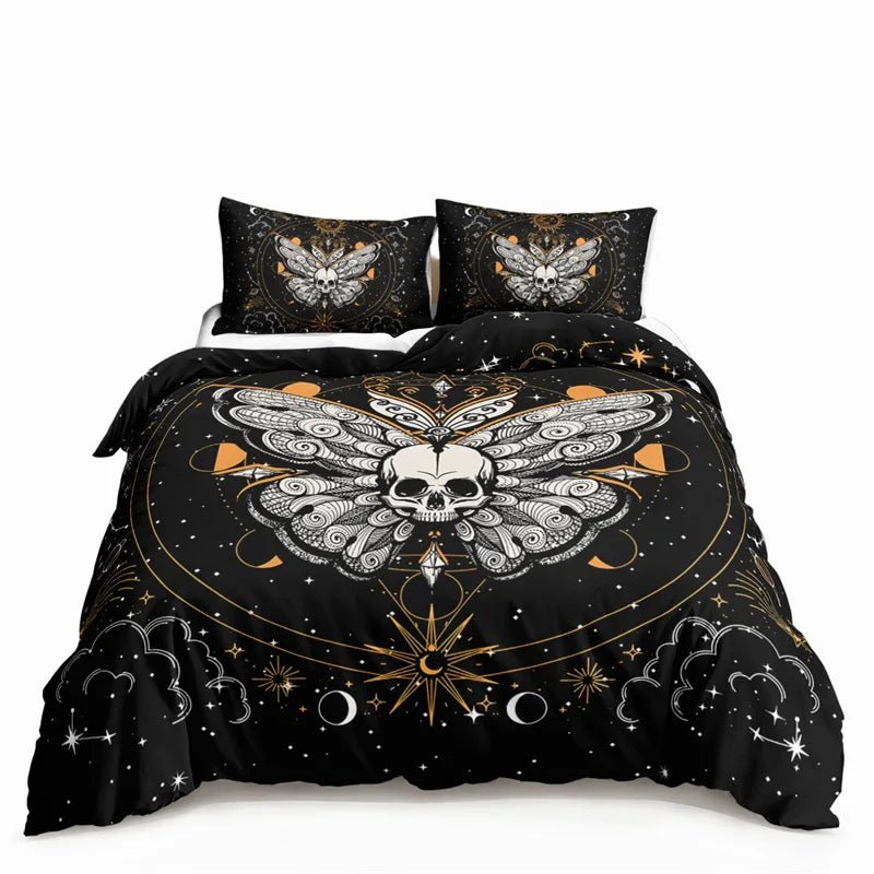 Butterfly And Death Moth Duvet Cover Bedding Sets - Mystical Rose Gems