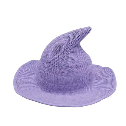 Wide - Brimmed Wicked Witch Hat - Mystical Rose Gems