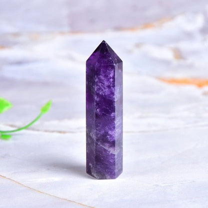 Amethyst Crystal Points - Mystical Rose Gems