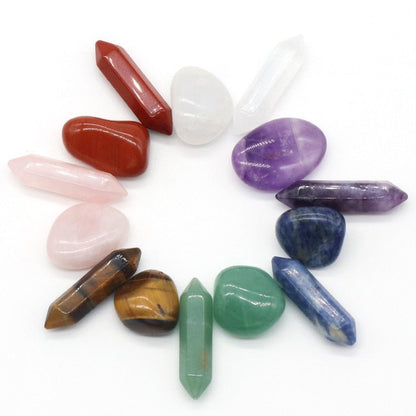 Chakra Tumbled Stone Kit - Mystical Rose Gems