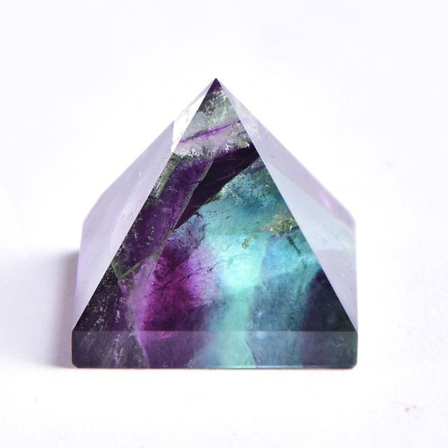 Crystal Pyramid Quartz Healing Stones - Mystical Rose Gems