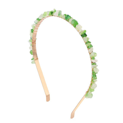 Crystal Stone Headband - Mystical Rose Gems