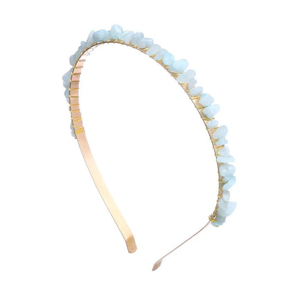 Crystal Stone Headband - Mystical Rose Gems