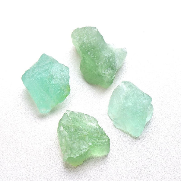 Green Fluorite Tumbled Chips 20-50g - Mystical Rose Gems