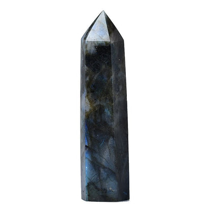 Large Labradorite Crystal Point - Mystical Rose Gems