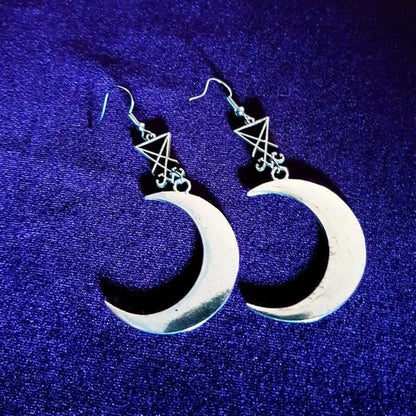 Moon Lovers Earrings - 15 Different Styles - Mystical Rose Gems