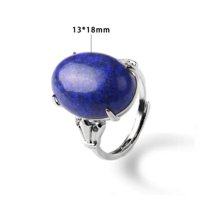 Natural Stone Polished Rings - Mystical Rose Gems