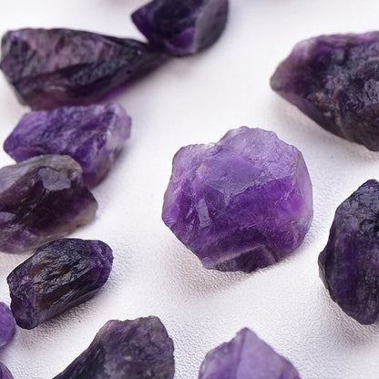 Over 70+ Raw Stones - Amethyst, Aquamarine and more! - Mystical Rose Gems