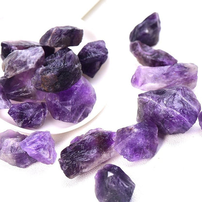 Over 70+ Raw Stones - Amethyst, Aquamarine and more! - Mystical Rose Gems