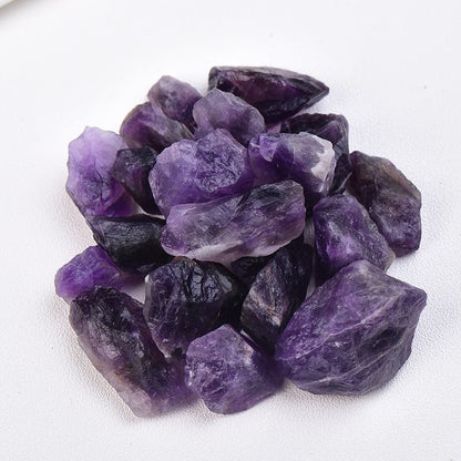 Over 70+ Raw Stones - Amethyst, Aquamarine and more! - Mystical Rose Gems