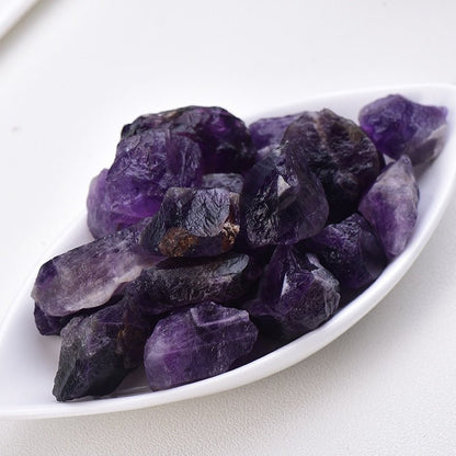 Over 70+ Raw Stones - Amethyst, Aquamarine and more! - Mystical Rose Gems