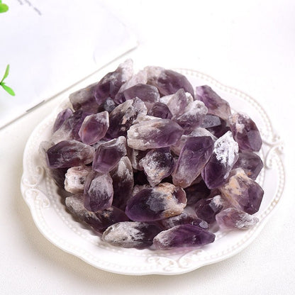 Over 70+ Raw Stones - Amethyst, Aquamarine and more! - Mystical Rose Gems