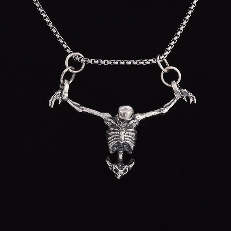 Skeleton Hanging Pendant - Mystical Rose Gems