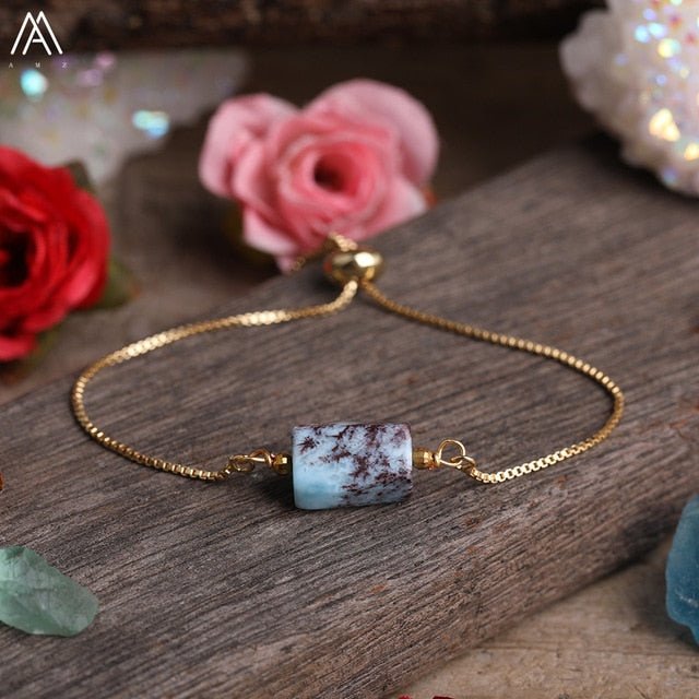 Stone Bead Bracelets - Mystical Rose Gems