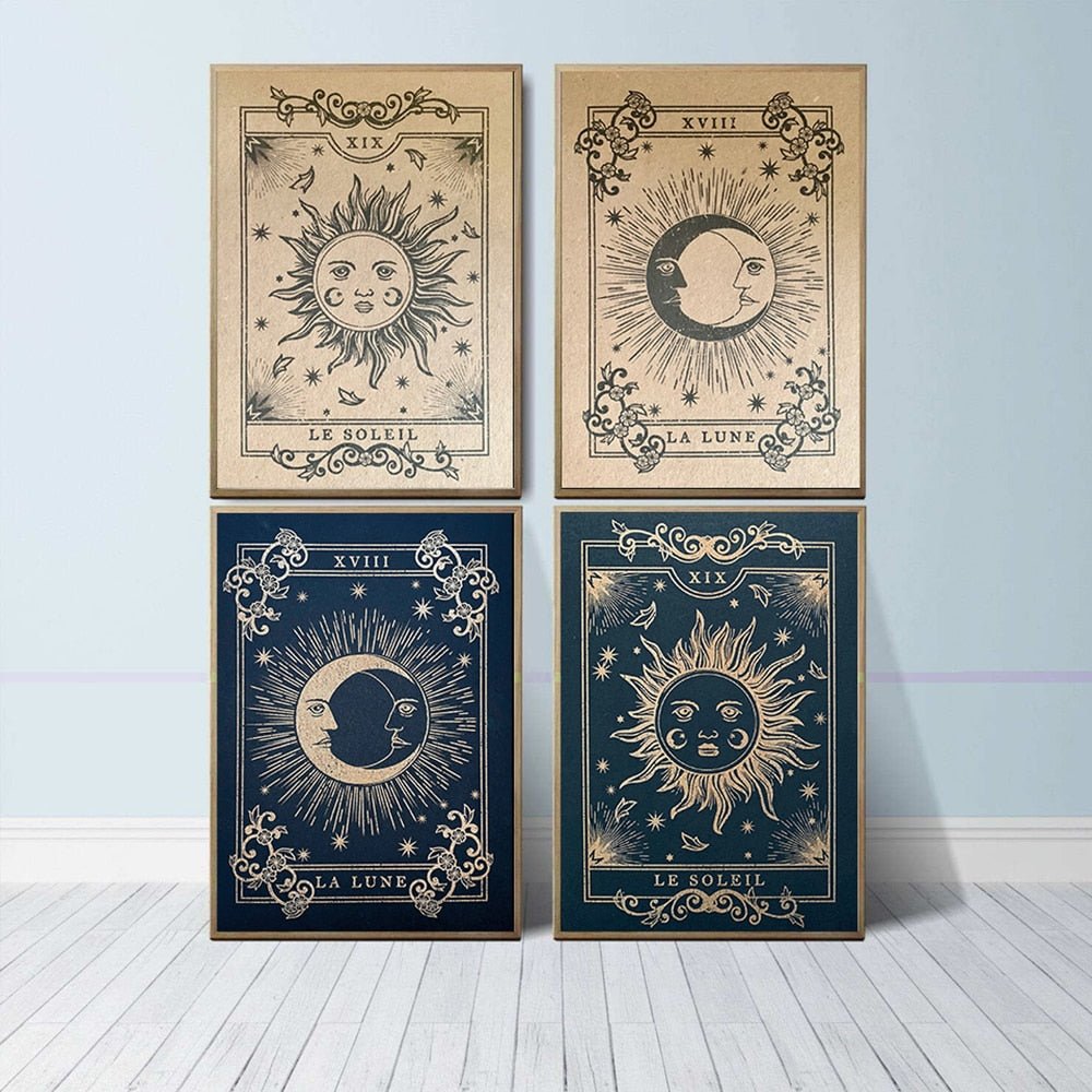 The Moon Tarot Card Posters