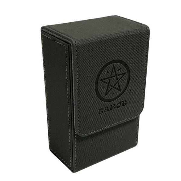Vegan Leather Tarot Card Case - Mystical Rose Gems