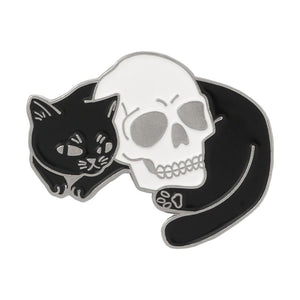 Witchy Cat Pins - Mystical Rose Gems